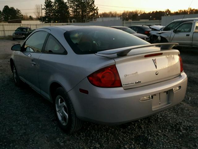 1G2AL15F377282283 - 2007 PONTIAC G5 SILVER photo 3