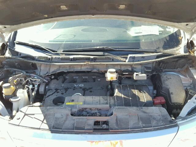 JN8AE2KP0F9123527 - 2015 NISSAN QUEST S SILVER photo 7