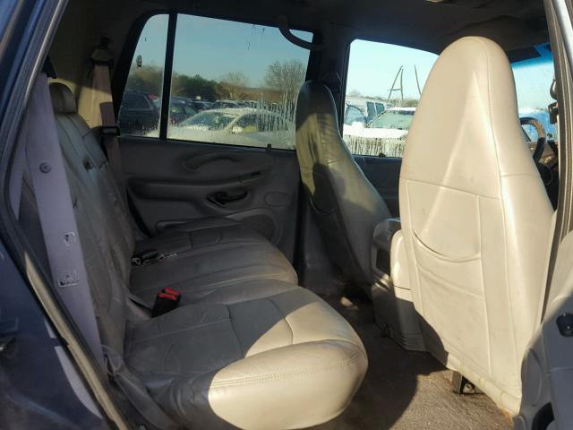 1FMRU1569YLB25289 - 2000 FORD EXPEDITION BLUE photo 6