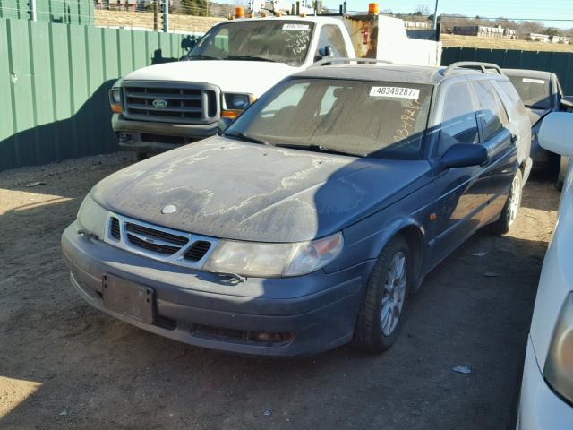 YS3ED58E1Y3063084 - 2000 SAAB 9-5 BLUE photo 2