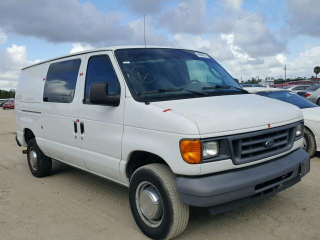 1FTNE24L46HA63412 - 2006 FORD ECONOLINE WHITE photo 1