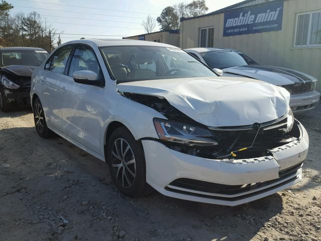 3VWB67AJ6HM358202 - 2017 VOLKSWAGEN JETTA SE WHITE photo 1