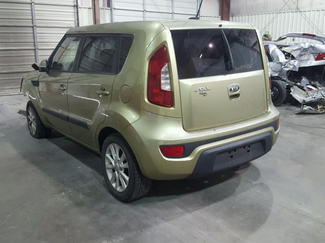 KNDJT2A65C7371435 - 2012 KIA SOUL + GREEN photo 3