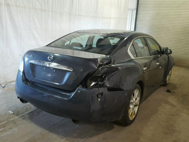 1N4AA5AP0DC802858 - 2013 NISSAN MAXIMA S GRAY photo 4