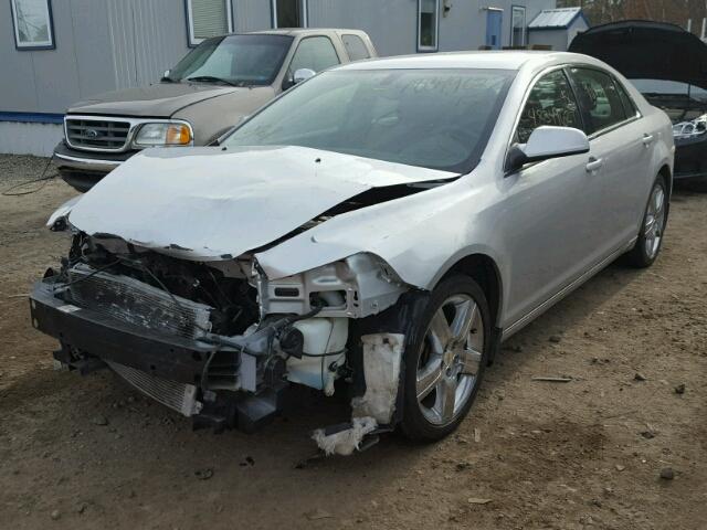 1G1ZD5E1XBF222967 - 2011 CHEVROLET MALIBU 2LT SILVER photo 2