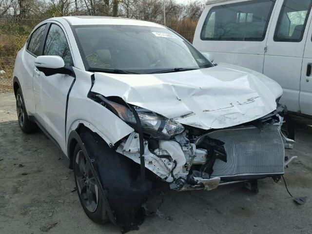 3CZRU6H53JM700165 - 2018 HONDA HR-V EX WHITE photo 1