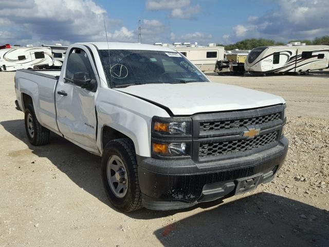 1GCNCPEH6EZ220492 - 2014 CHEVROLET SILVERADO WHITE photo 1