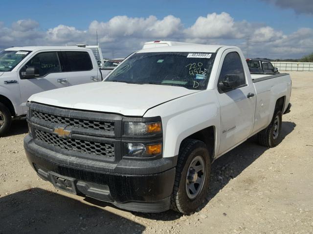 1GCNCPEH6EZ220492 - 2014 CHEVROLET SILVERADO WHITE photo 2