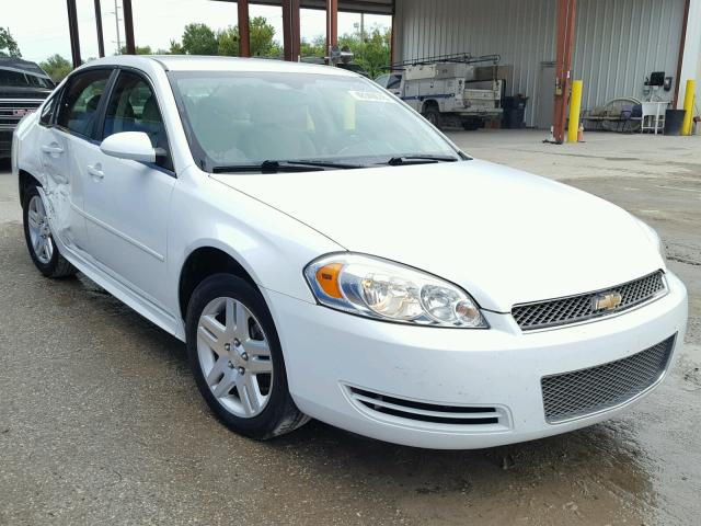 2G1WB5E31G1103813 - 2016 CHEVROLET IMPALA LIM WHITE photo 1