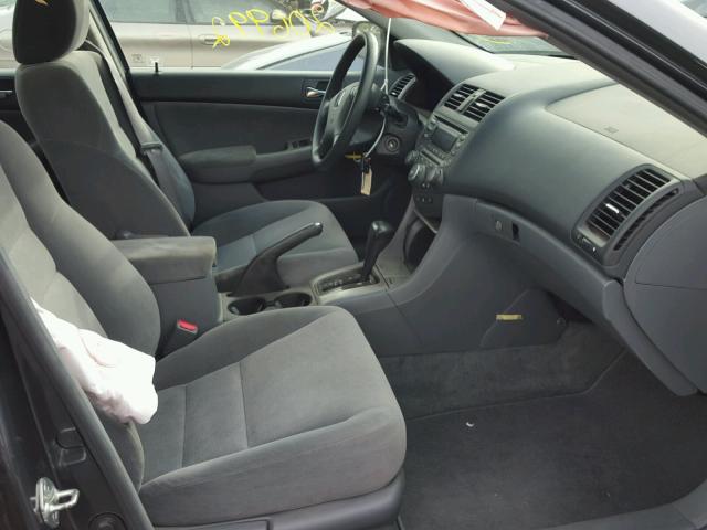 1HGCM56745A071613 - 2005 HONDA ACCORD EX 灰色 照片 5