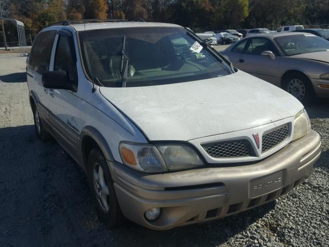 1GMDU03E63D128765 - 2003 PONTIAC MONTANA WHITE photo 1