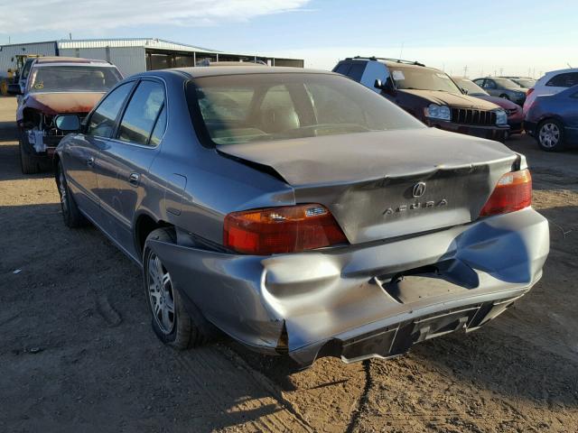 19UUA56611A017863 - 2001 ACURA 3.2TL GRAY photo 3