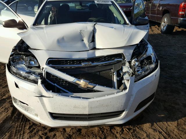 1G11A5SAXDF206474 - 2013 CHEVROLET MALIBU LS 白色 照片 9