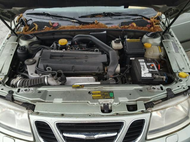 YS3EB49E423032675 - 2002 SAAB 9-5 LINEAR GREEN photo 7