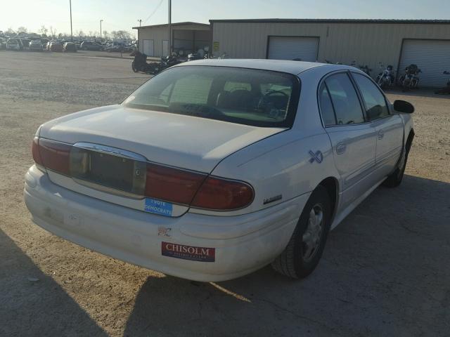 1G4HP54K914165140 - 2001 BUICK LESABRE CU WHITE photo 4