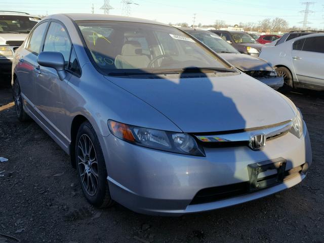 1HGFA16596L114829 - 2006 HONDA CIVIC LX SILVER photo 1