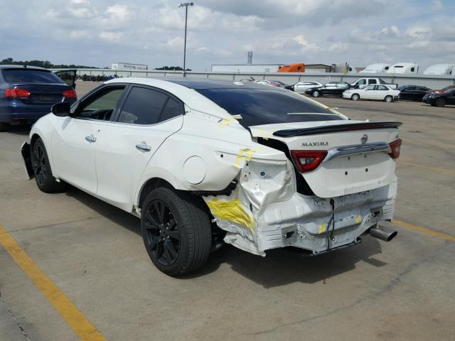 1N4AA6AP9HC415768 - 2017 NISSAN MAXIMA 3.5 WHITE photo 3