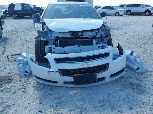 1G1ZA5EU7BF341983 - 2011 CHEVROLET MALIBU LS თეთრი ფოტო 9