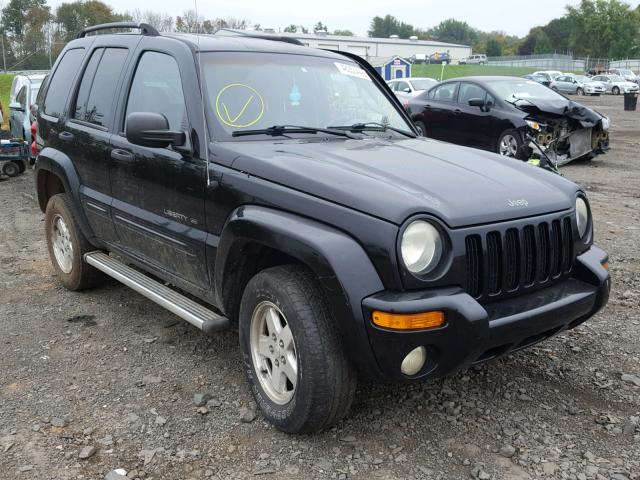 1J4GL58K83W627064 - 2003 JEEP LIBERTY LI BLACK photo 1