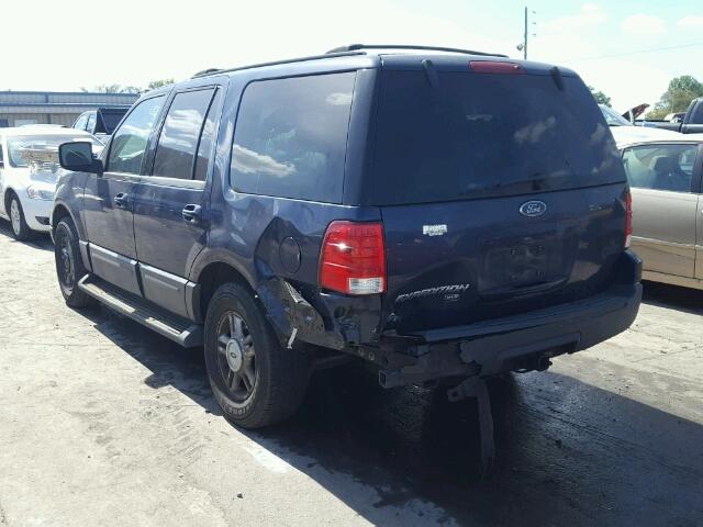 1FMRU15WX4LA77523 - 2004 FORD EXPEDITION BLUE photo 3