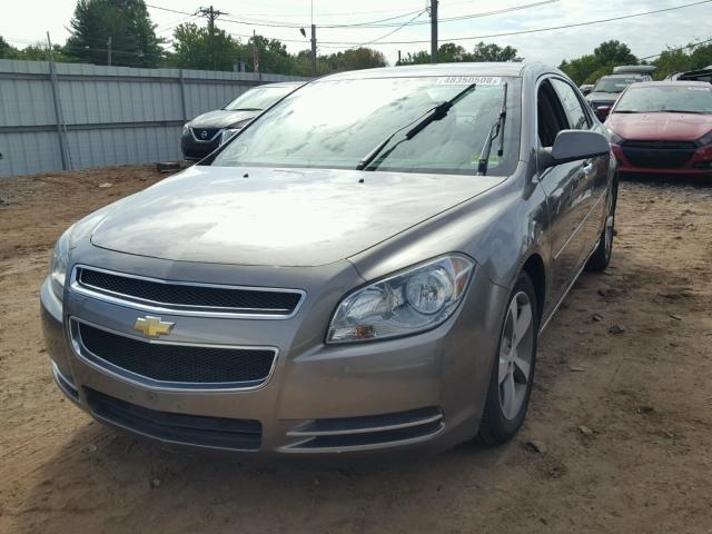 1G1ZC5E07CF178647 - 2012 CHEVROLET MALIBU 1LT BROWN photo 2
