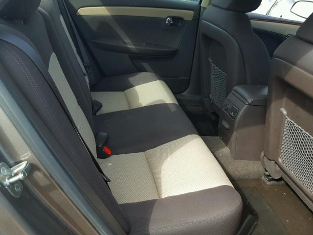 1G1ZC5E07CF178647 - 2012 CHEVROLET MALIBU 1LT BROWN photo 6