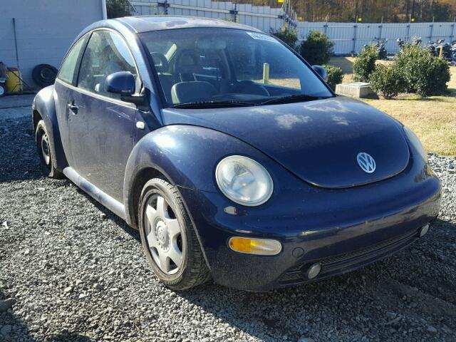 3VWCA21C8YM496489 - 2000 VOLKSWAGEN NEW BEETLE 蓝色 照片 1