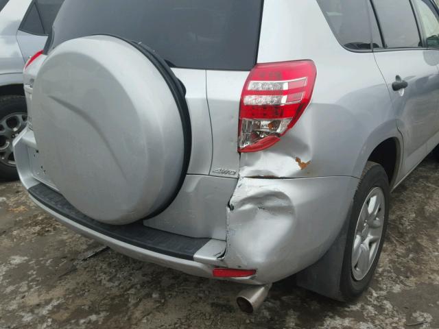 JTMBF33V79D004505 - 2009 TOYOTA RAV4 SILVER photo 9