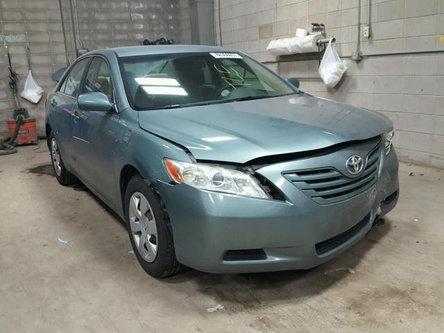 4T4BE46K17R007764 - 2007 TOYOTA CAMRY NEW GREEN photo 1