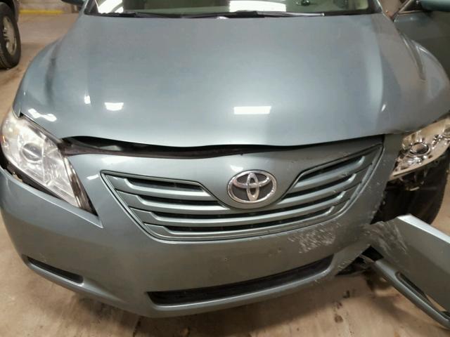 4T4BE46K17R007764 - 2007 TOYOTA CAMRY NEW GREEN photo 7