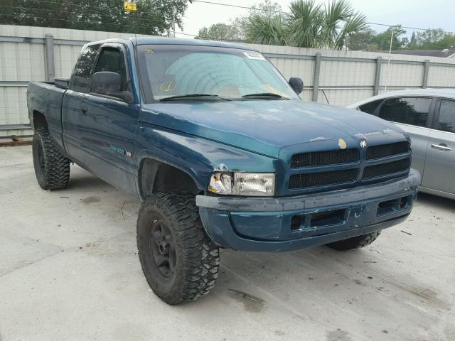 3B7HF13Z5WG241915 - 1998 DODGE RAM 1500 GREEN photo 1