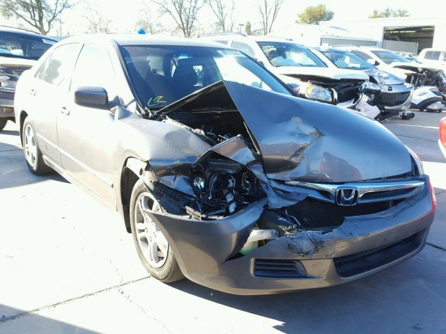 JHMCM56736C010515 - 2006 HONDA ACCORD EX GRAY photo 1