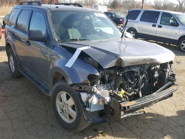 1FMCU0D73CKA74512 - 2012 FORD ESCAPE XLT GRAY photo 1