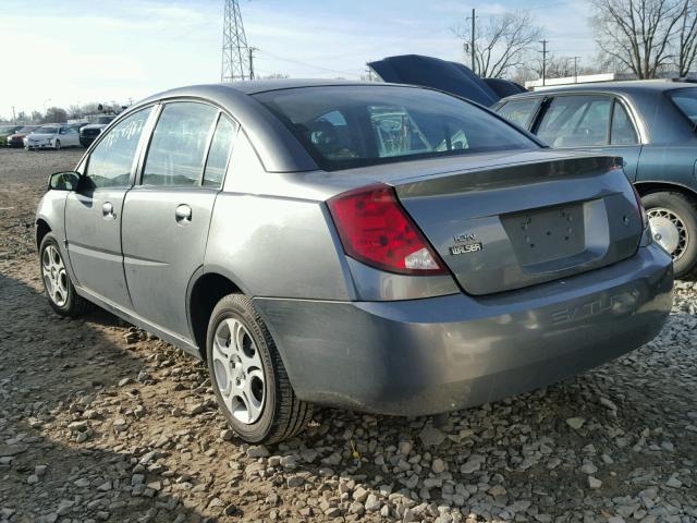 1G8AJ52F84Z176421 - 2004 SATURN ION LEVEL GRAY photo 3