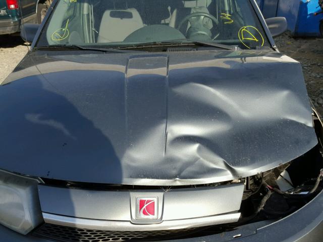 1G8AJ52F84Z176421 - 2004 SATURN ION LEVEL GRAY photo 7