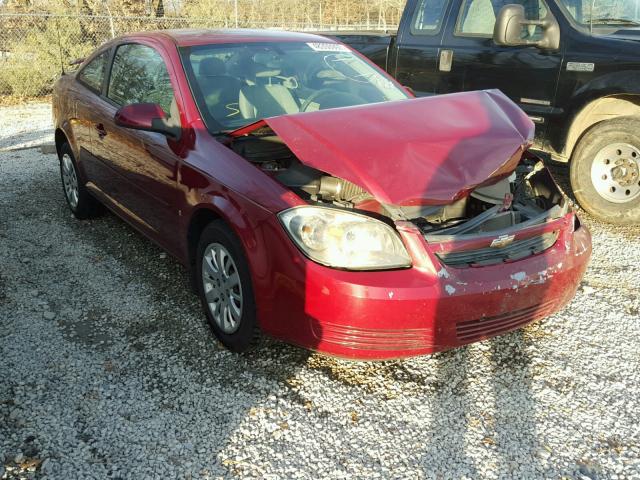 1G1AT18H597228987 - 2009 CHEVROLET COBALT LT BURGUNDY photo 1