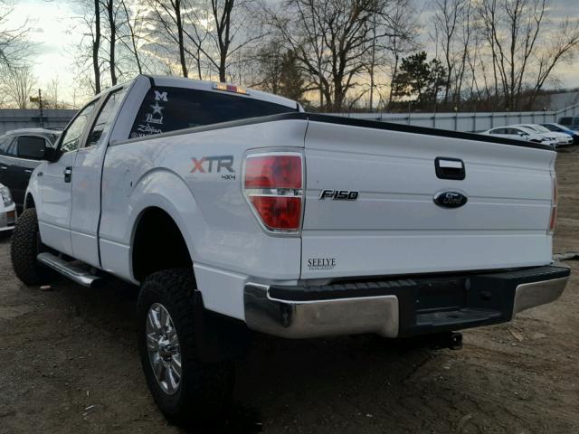 1FTEX1E89AFC19950 - 2010 FORD F150 SUPER WHITE photo 3