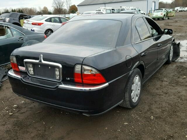 1LNHM86SX5Y623953 - 2005 LINCOLN LS BLACK photo 4