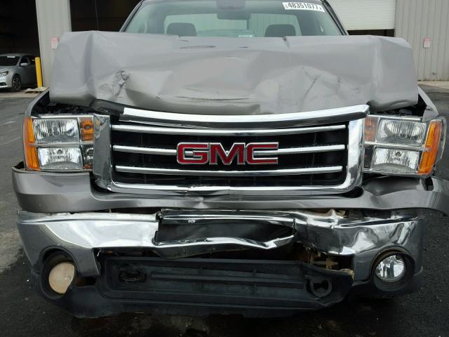 1GTN2TEA6DZ261878 - 2013 GMC SIERRA K15 SILVER photo 7