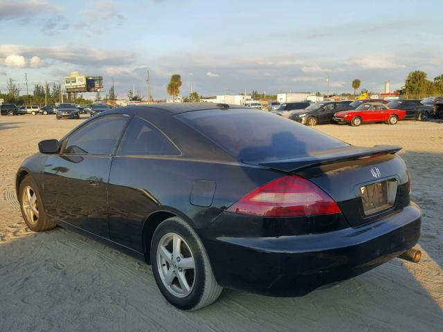 1HGCM726X4A022360 - 2004 HONDA ACCORD EX BLACK photo 3