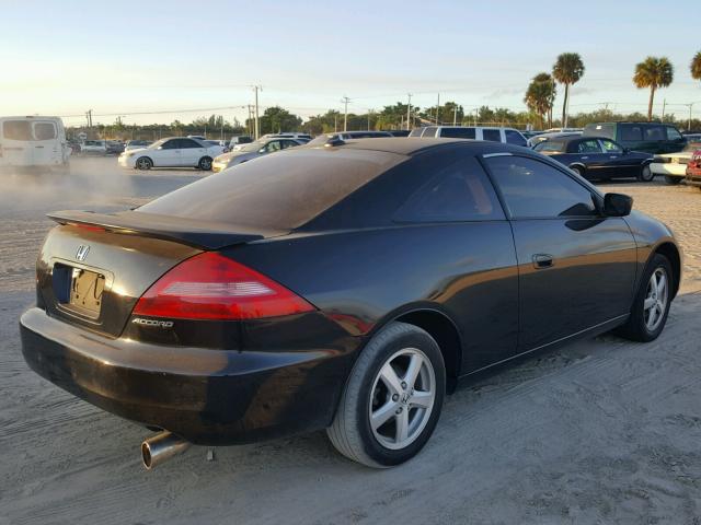 1HGCM726X4A022360 - 2004 HONDA ACCORD EX BLACK photo 4