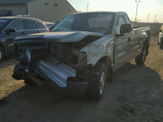 1FTRF12227KC13654 - 2007 FORD F150 BEIGE photo 2