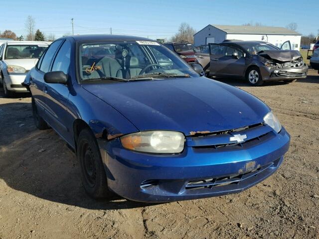 1G1JC52F937207551 - 2003 CHEVROLET CAVALIER BLUE photo 1