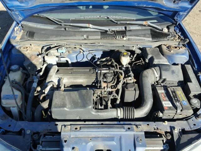 1G1JC52F937207551 - 2003 CHEVROLET CAVALIER BLUE photo 7