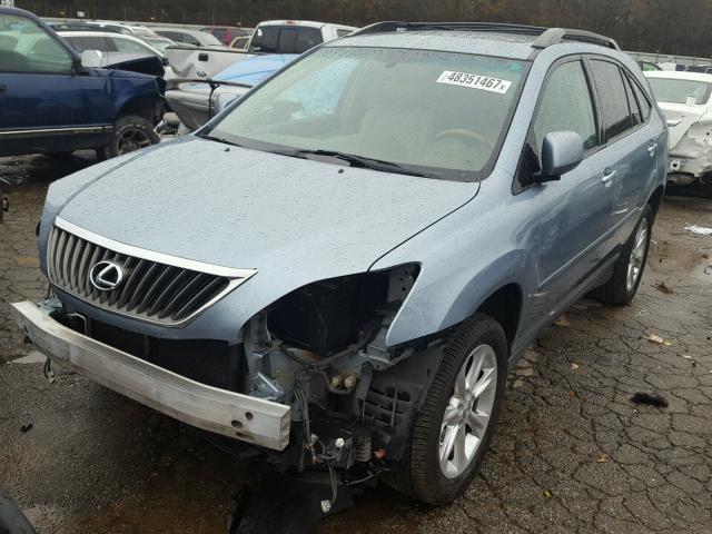 2T2GK31U08C045948 - 2008 LEXUS RX 350 BLUE photo 2