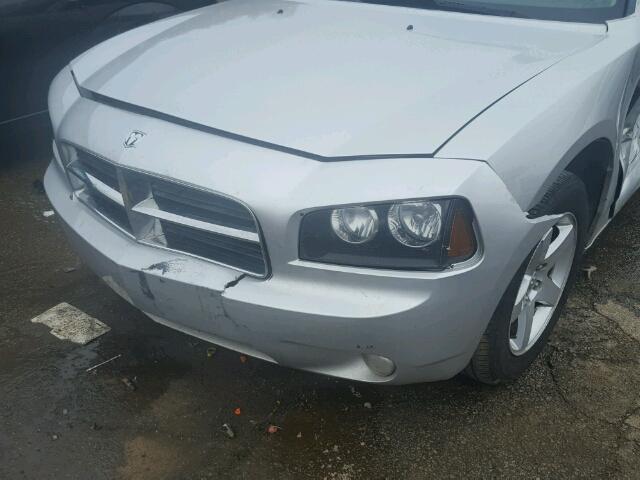 2B3CA3CV0AH264126 - 2010 DODGE CHARGER SX SILVER photo 10