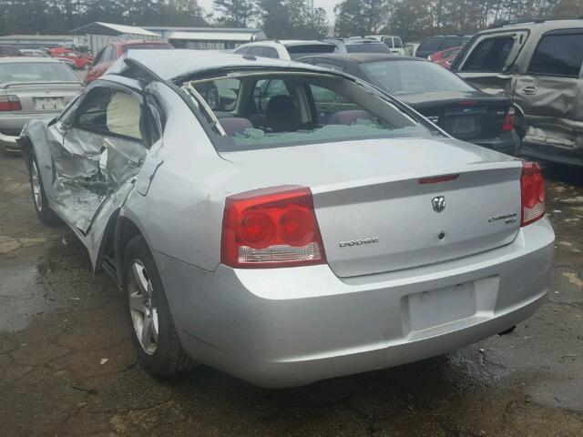 2B3CA3CV0AH264126 - 2010 DODGE CHARGER SX SILVER photo 3