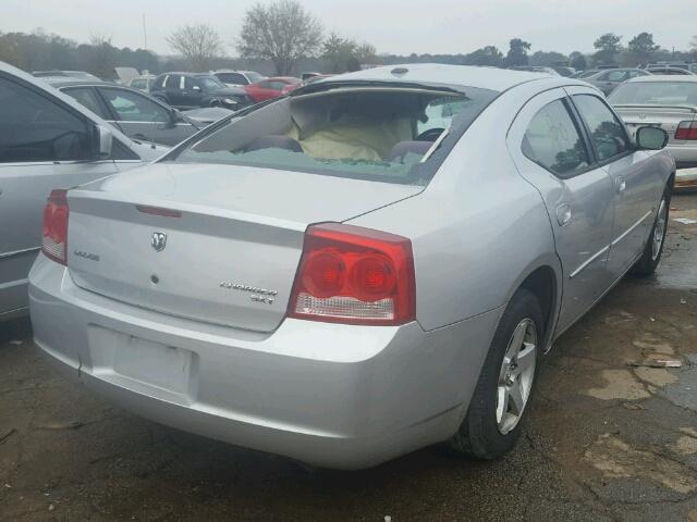 2B3CA3CV0AH264126 - 2010 DODGE CHARGER SX SILVER photo 4