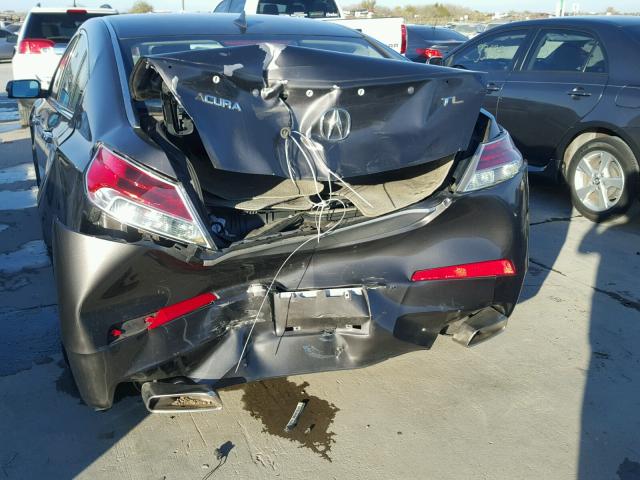 19UUA86579A025745 - 2009 ACURA TL GRAY photo 9