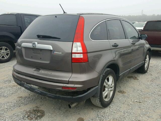 3CZRE3H53BG700159 - 2011 HONDA CR-V EX GRAY photo 4